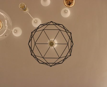 Photo modern pendant lamp