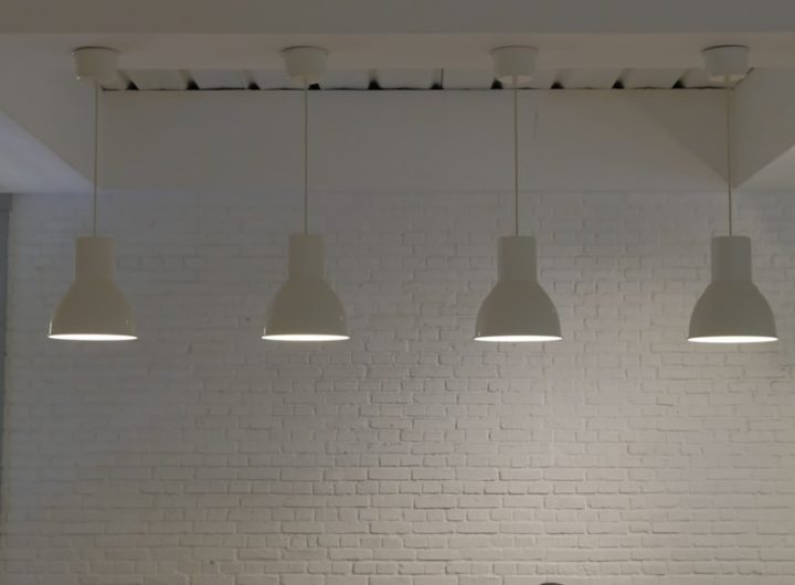 Photo industrial pendant lights