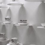 Photo porcelain wall sconce