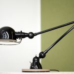 Photo parchment table lamp